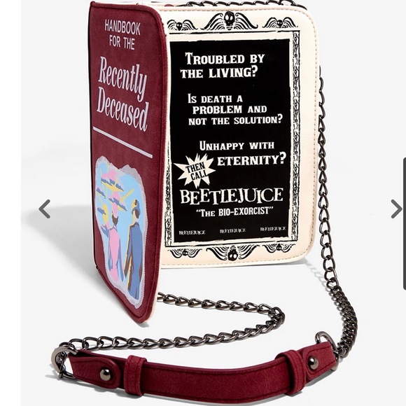 Bags New Beetlejuice Handbook For The Recently Deceased Purse Bag